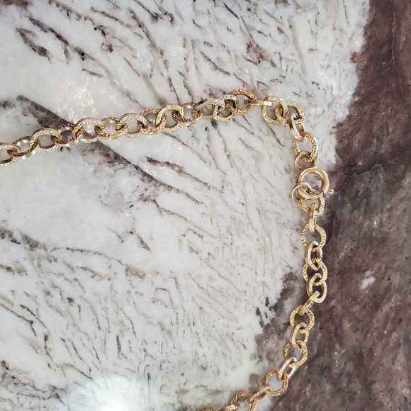 Vintage Signed Accessocraft NYC Etruscan Revival Necklace - Picture 13 of 16